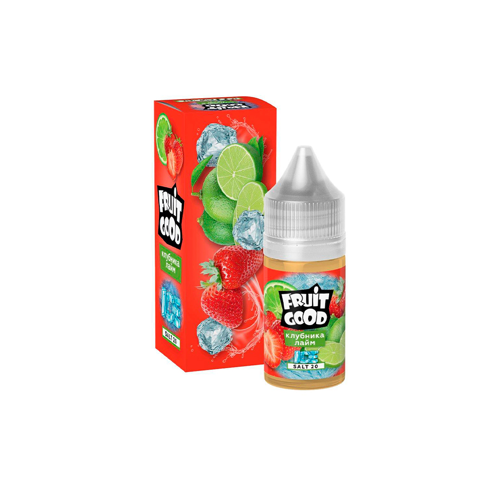 Fruit Good ice salt (клубника/лайм) 20 mg M
