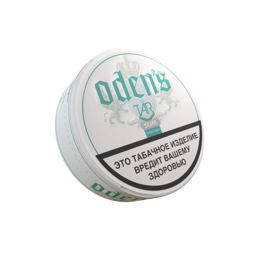 Жевательный табак Odens Tar Slim (double mint) 13гр M