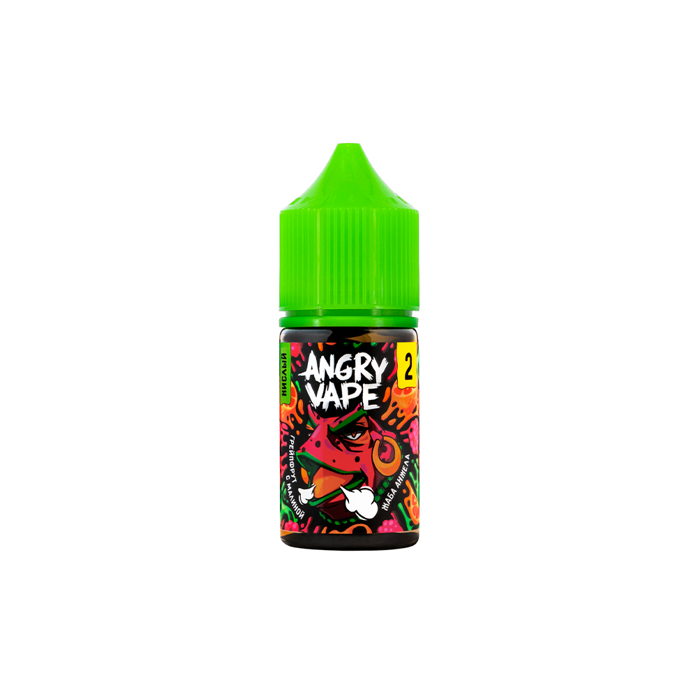 Angry Vape Sour salt (грейпфрут/малина) 20mg M