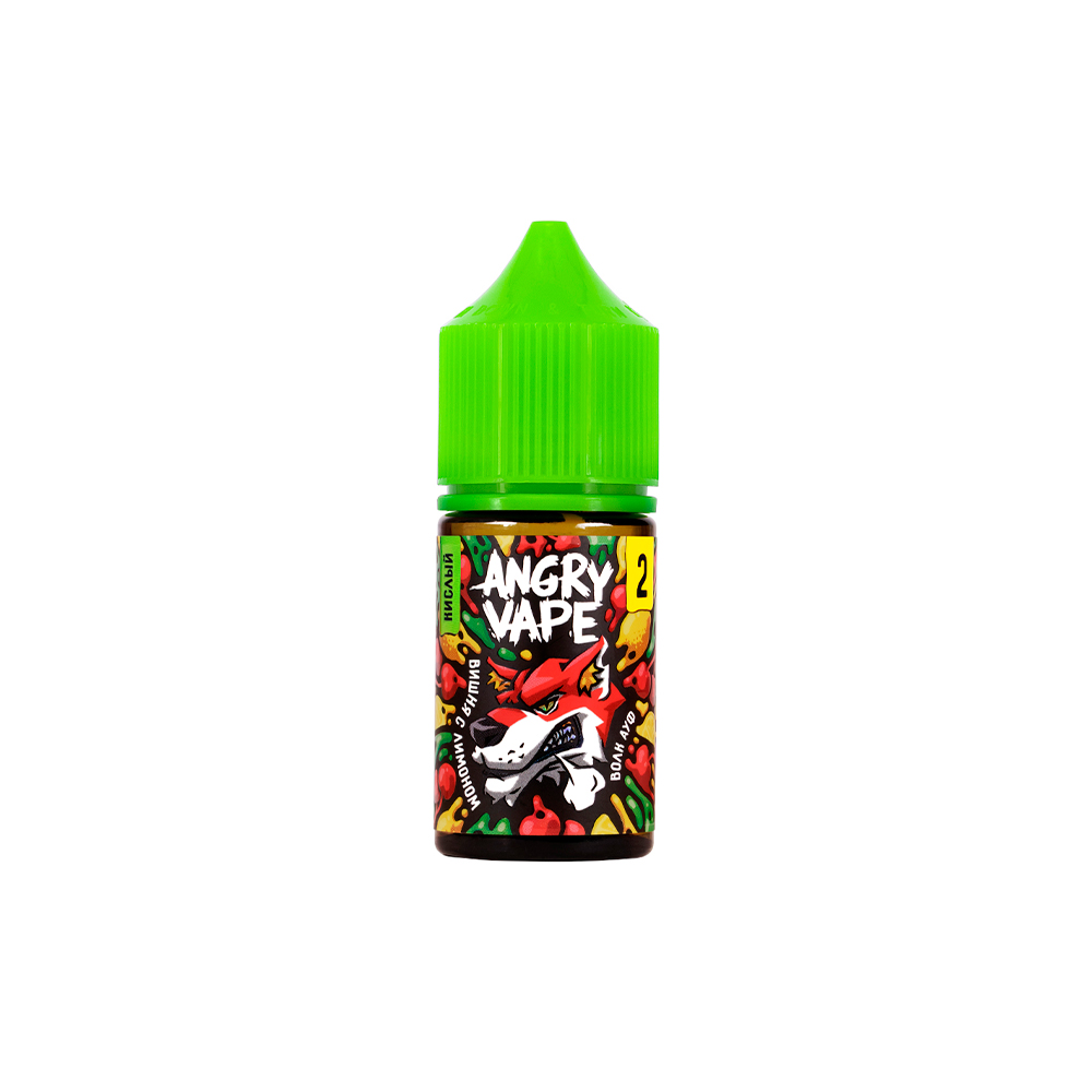 Angry Vape Sour salt (вишня/лимон) 20mg M