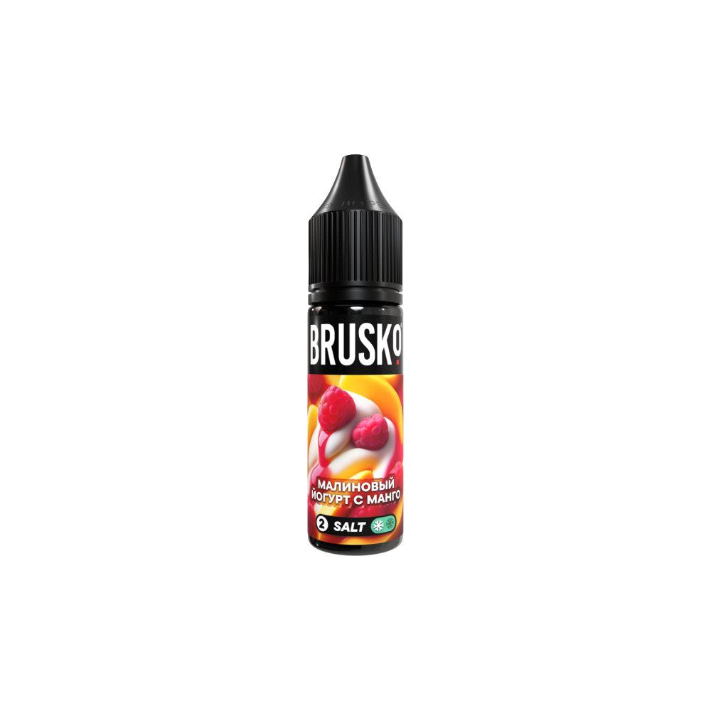 Brusko salt (малиновый йогурт/манго) 20mg M