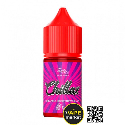 Жидкость Chillax salt 30мл (pineapple/honeydew melon)