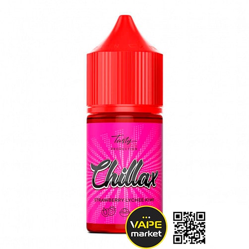 Жидкость Chillax salt 30мл (strawberry/lychee/kiwi)