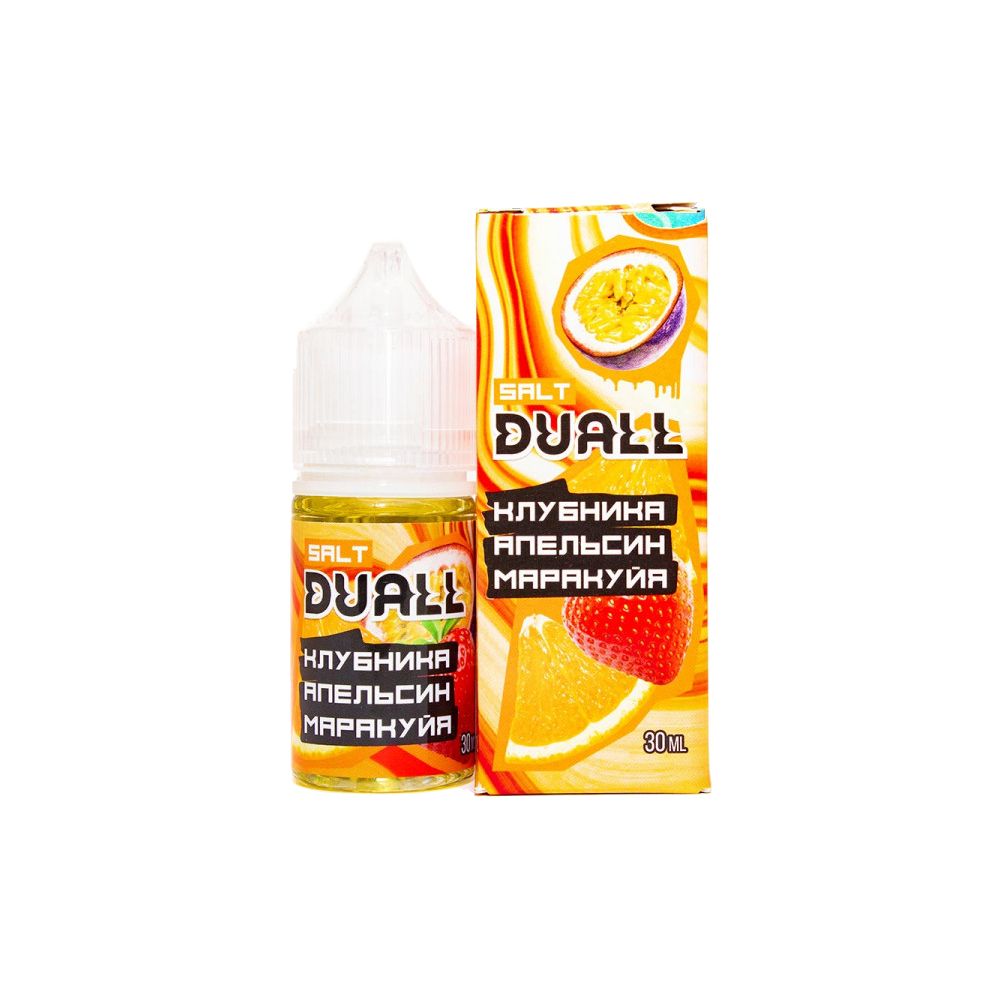 DUALL salt (клубника/апельсин/маракуйя) 20 hard M