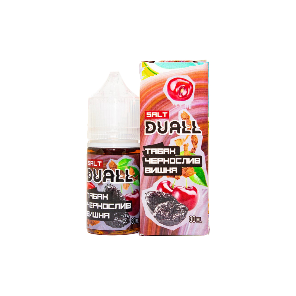 DUALL salt (табак/чернослив/вишня) 20 hard M