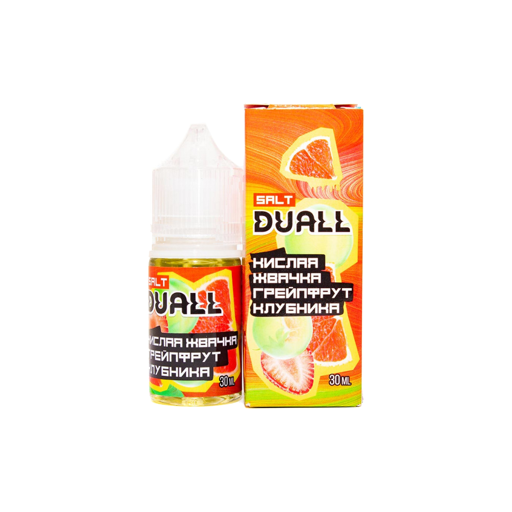 DUALL salt (жвачка/грейпфрут/клубника) 20 hard M