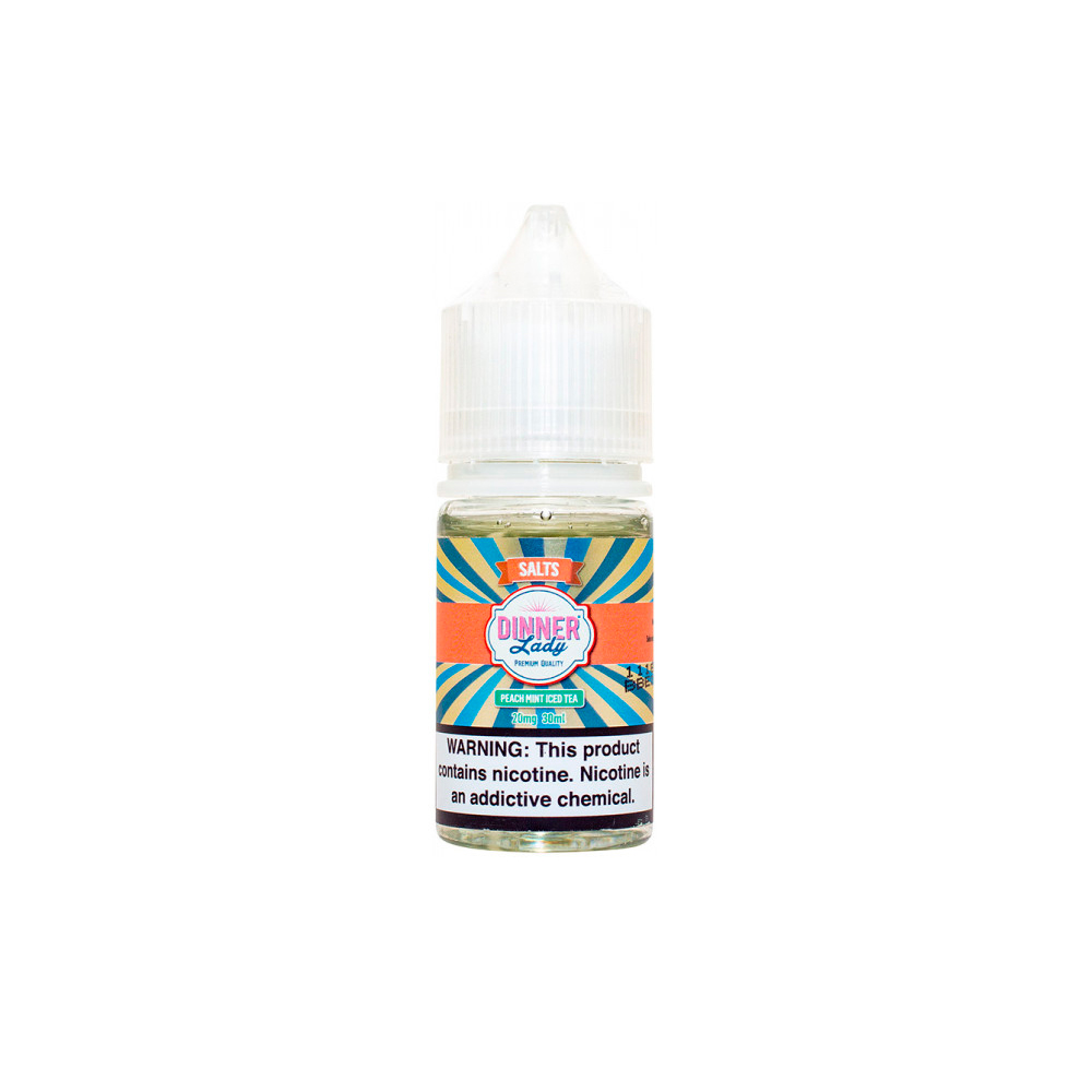 Dinner lady salt (peach/mint/iced tea) 20mg M