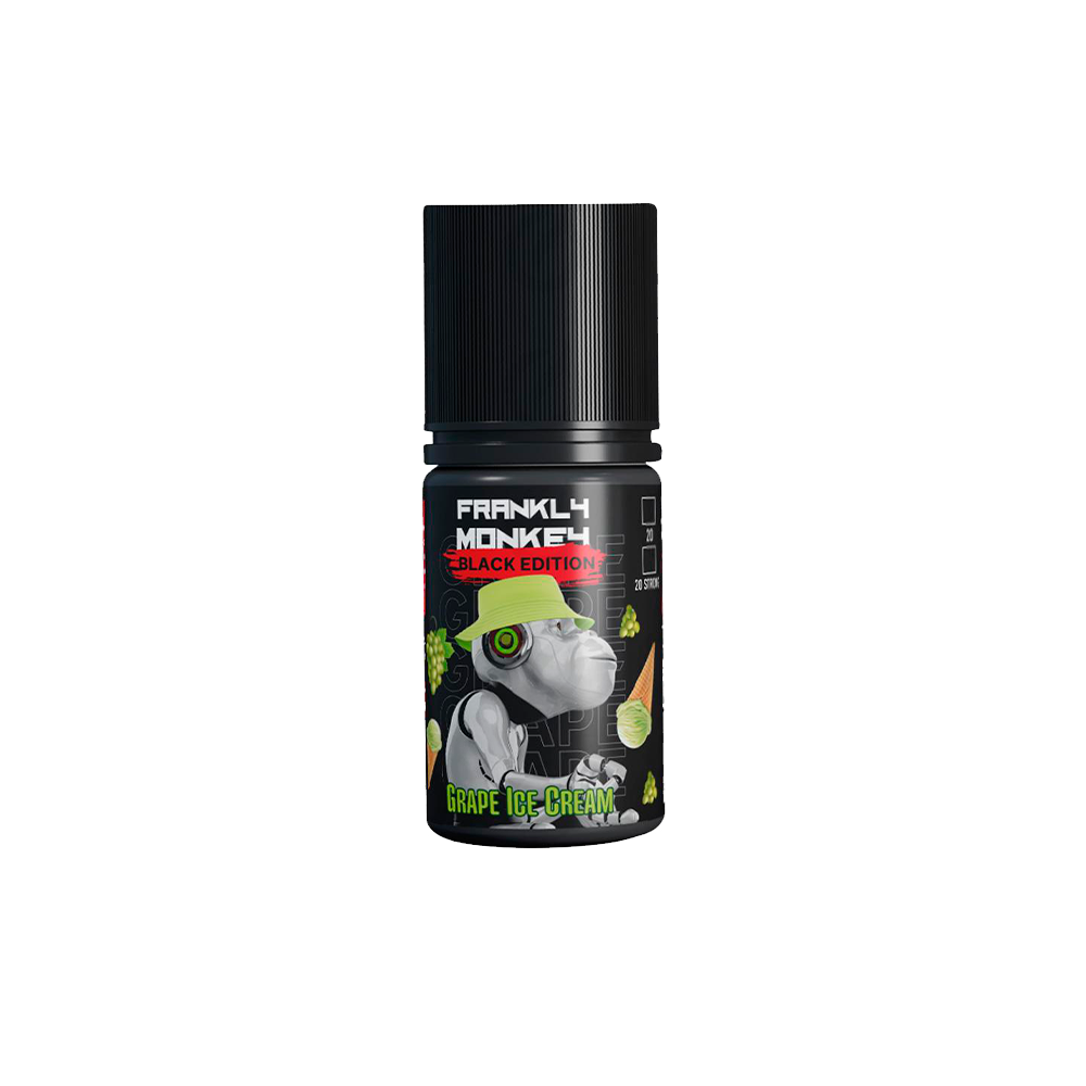 Frankly Monkey Black Edition salt (grape/ice cream) 20 hard M
