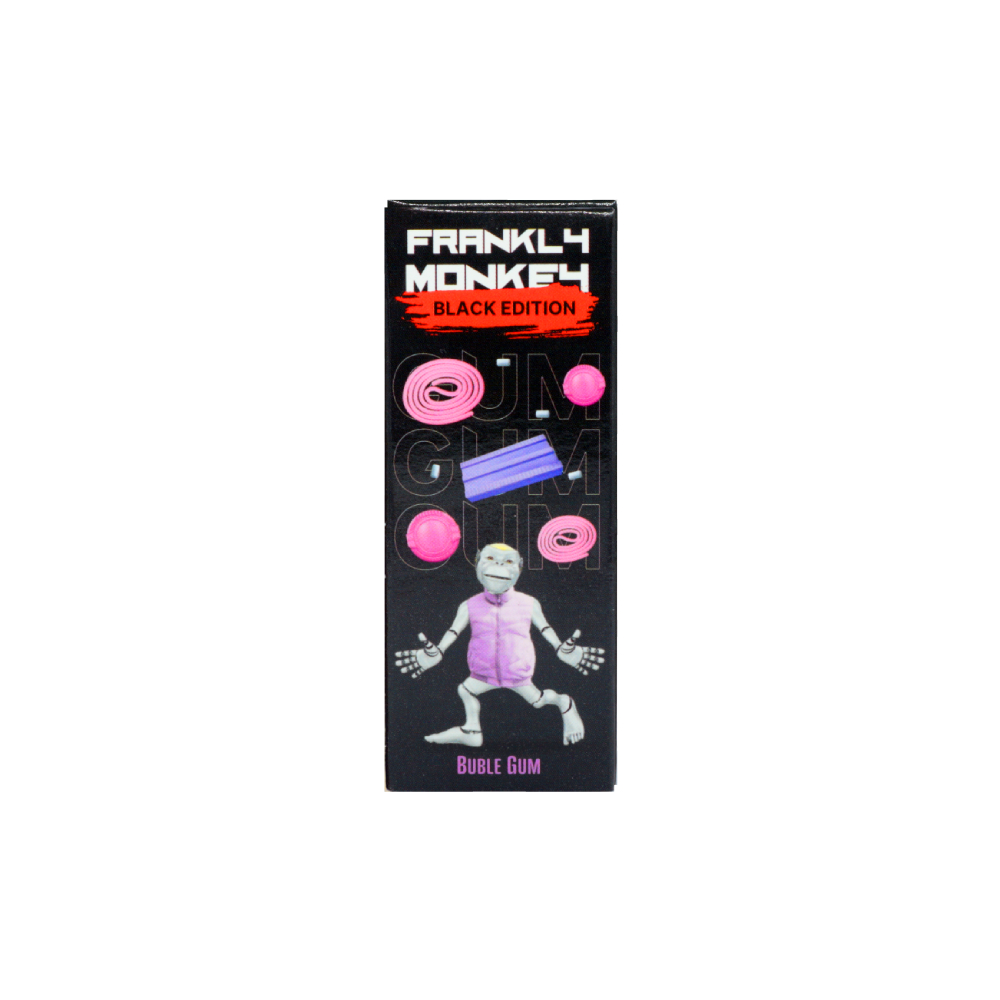 Frankly Monkey Black Edition salt (buble gum) 20mg M