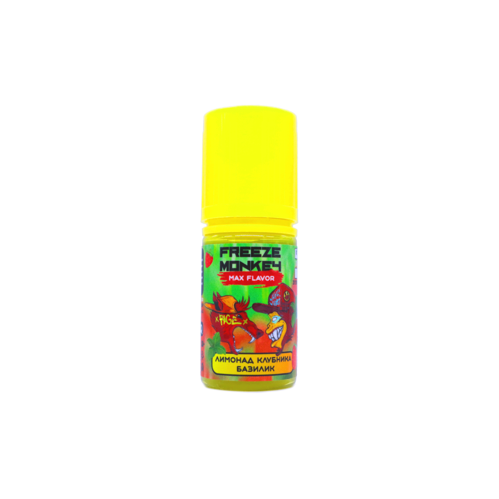 Freeze Monkey max flavor salt (лимонад/клубника/базилик) 20mg M