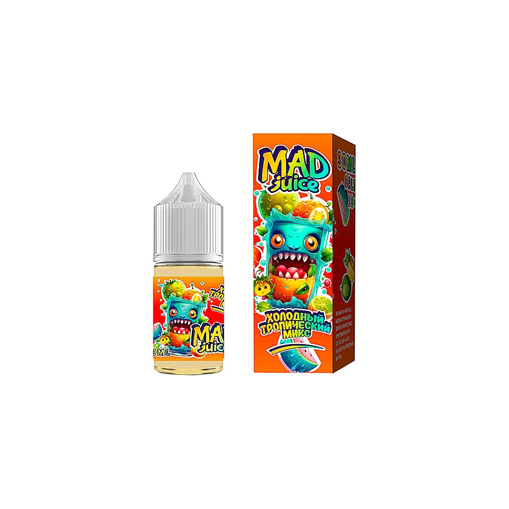 Mad Juice salt (cool tropical mix) 20 hard M