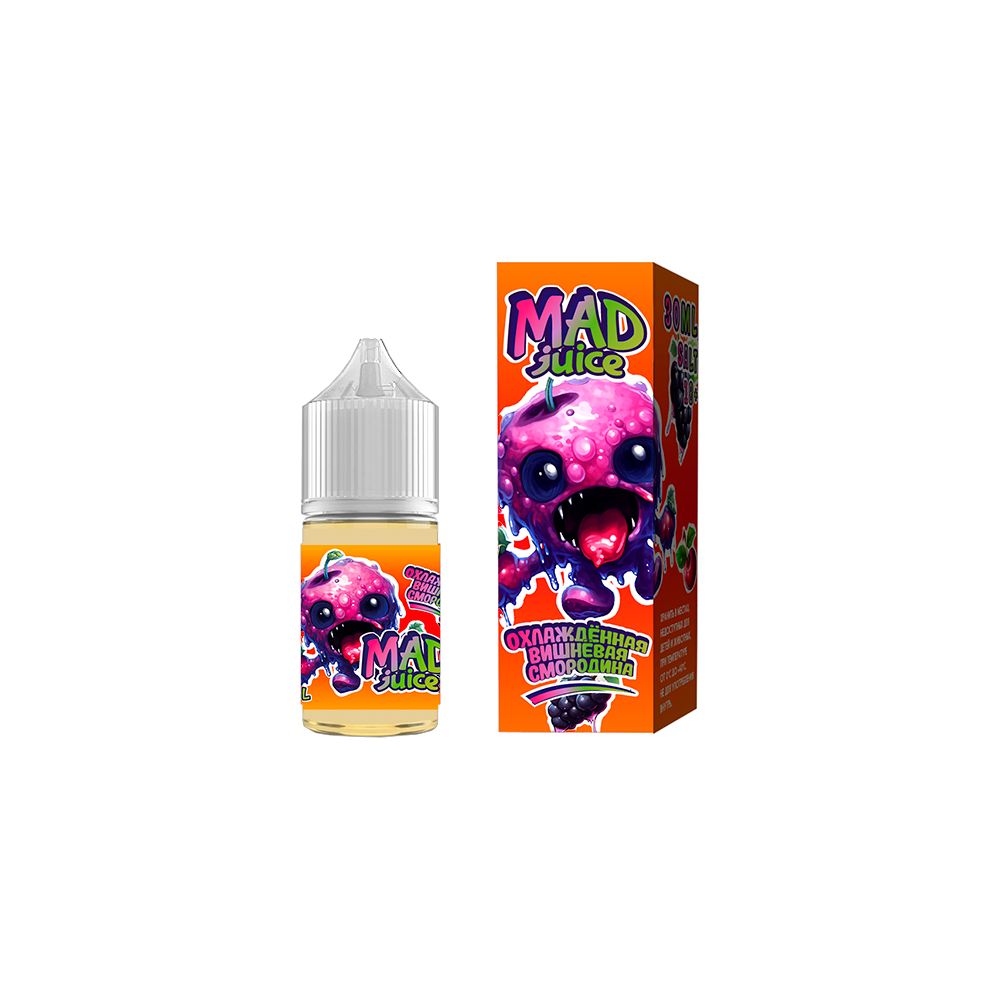 Mad Juice salt (chilled cherries/currants) 20 hard M