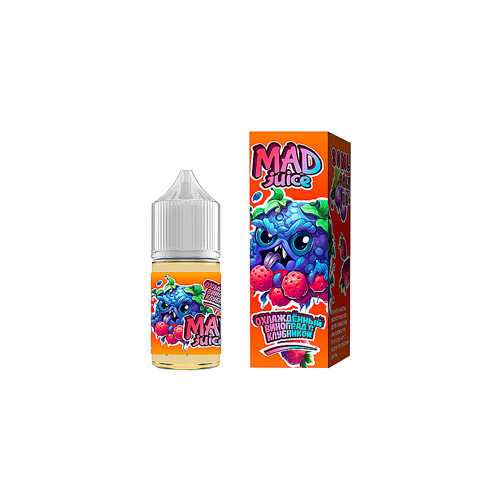 Mad Juice salt (chilled grapes/strawberries) 20 hard M