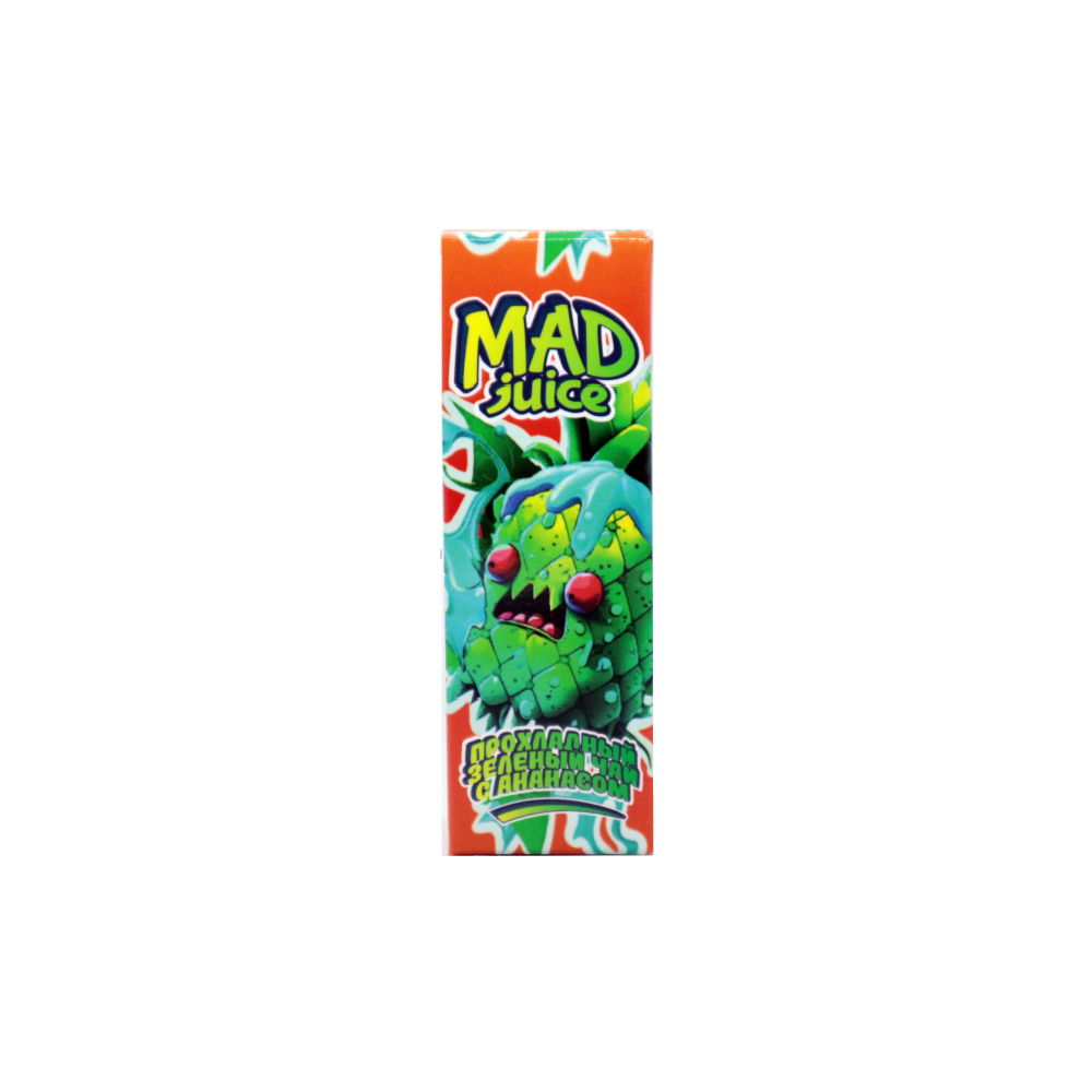 Mad Juice salt (cool green tea/pineapple) 20 hard M