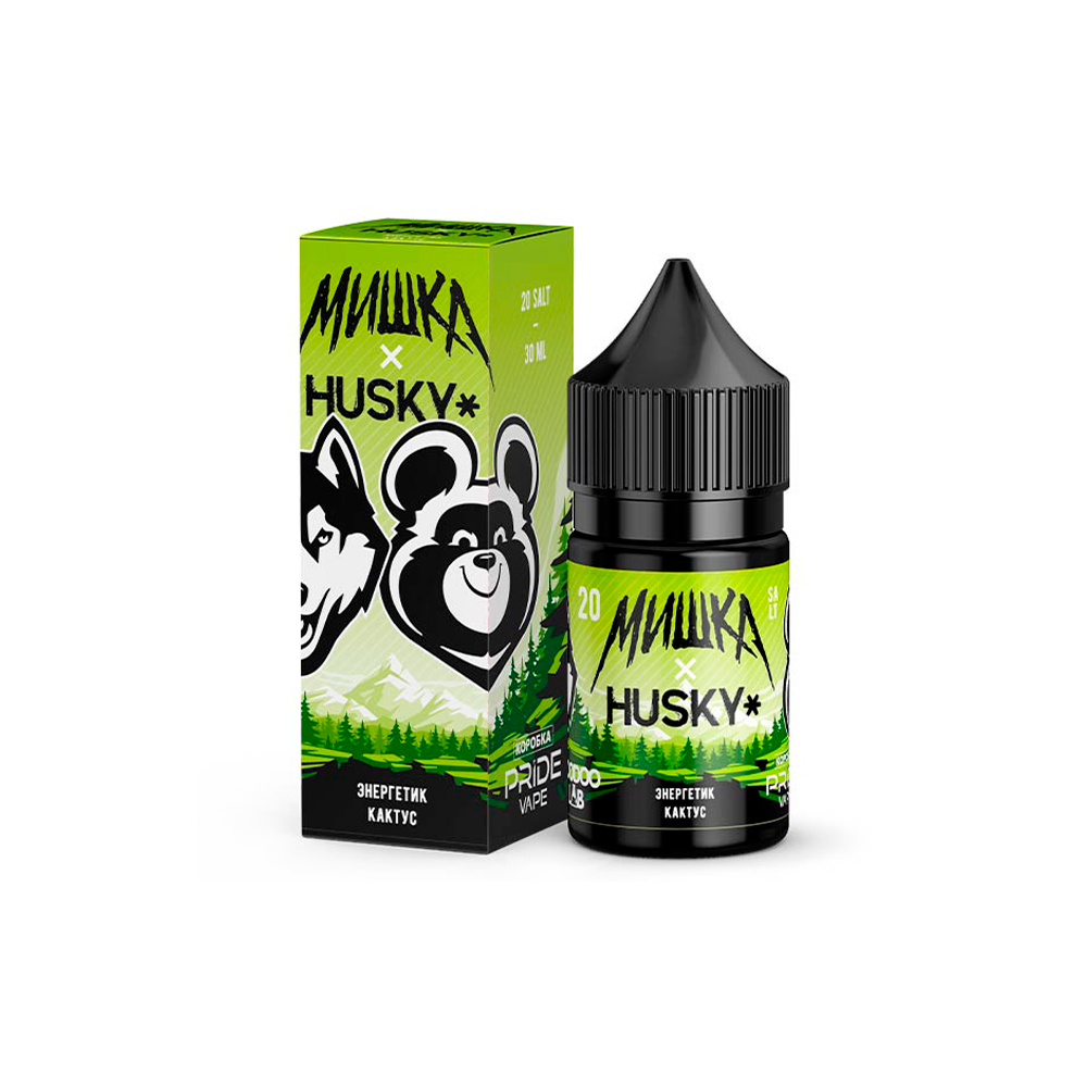 Мишка x Husky salt (энергетик/кактус) 20 hard M