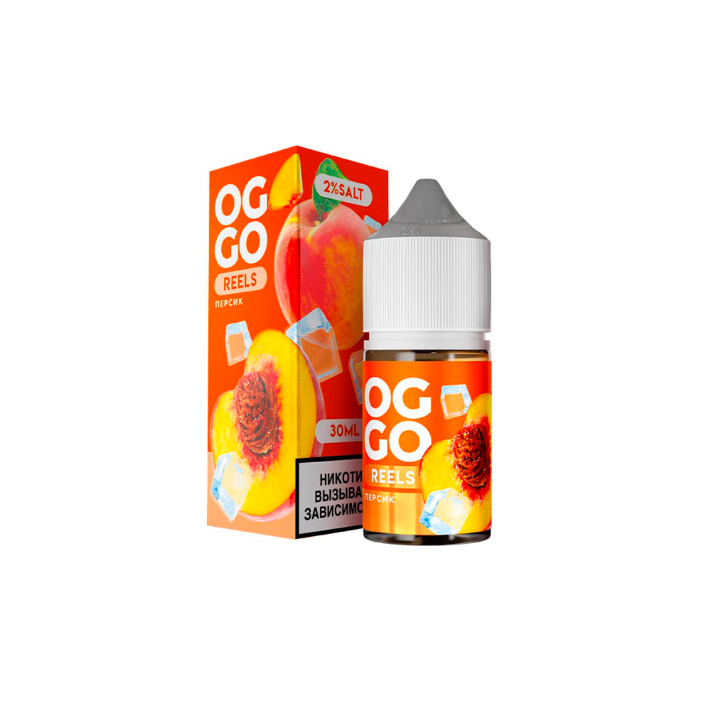 Oggo Reels salt (персик/лёд) 20mg M