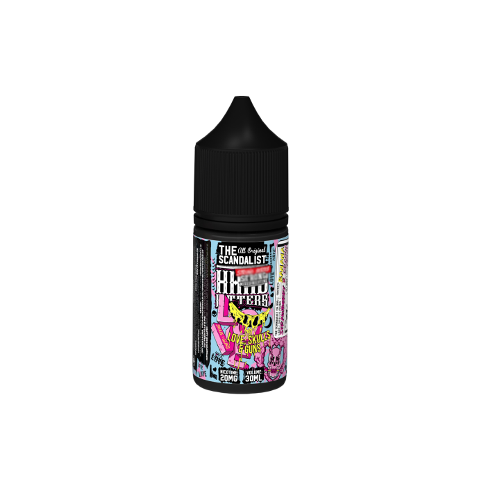 The Scandalist Hardhitters salt (banana/strawberry/dragonfruit) 20 mg M