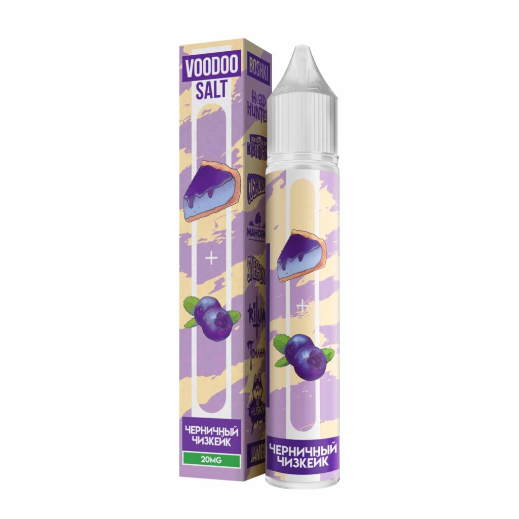 Voodoo salt (черничный чизкейк) 20 mg M