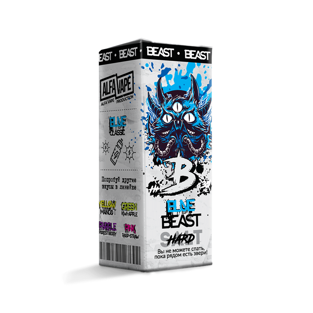 Жидкость Beast salt 30мл (blue beast)
