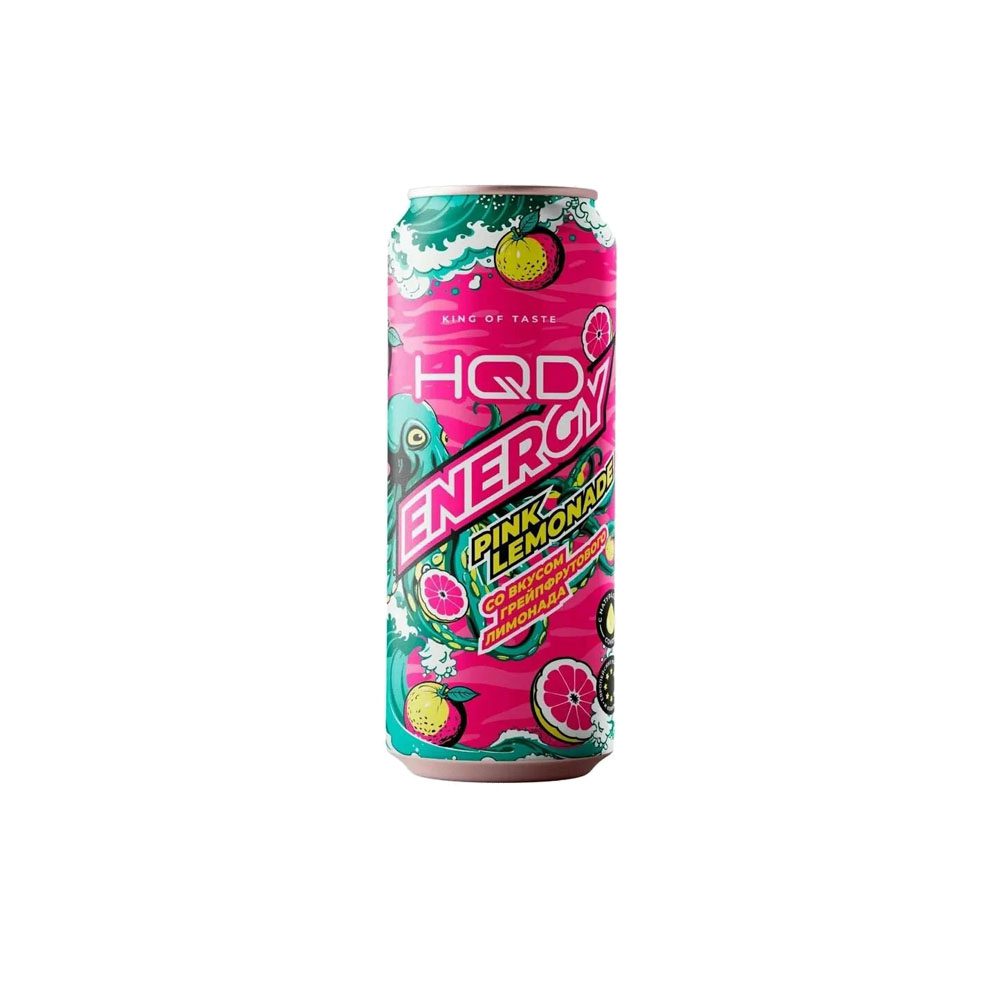 Напиток HQD (pink lemonade) 0.45л