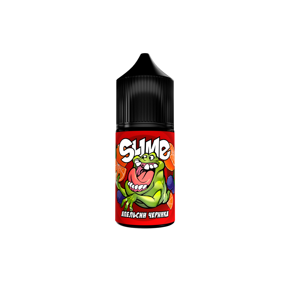 Slime Strong salt (апельсин/черника) M
