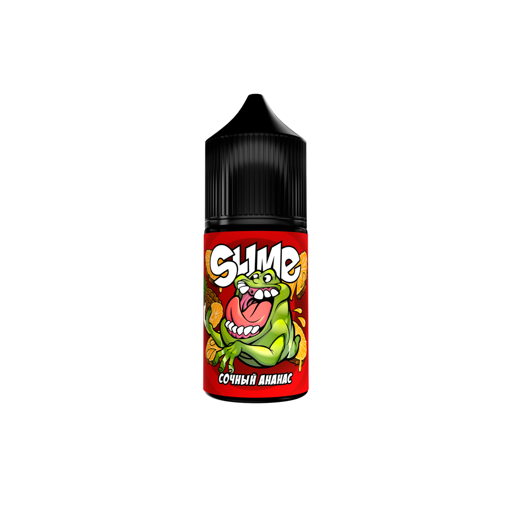Slime Strong salt (сочный ананас) M