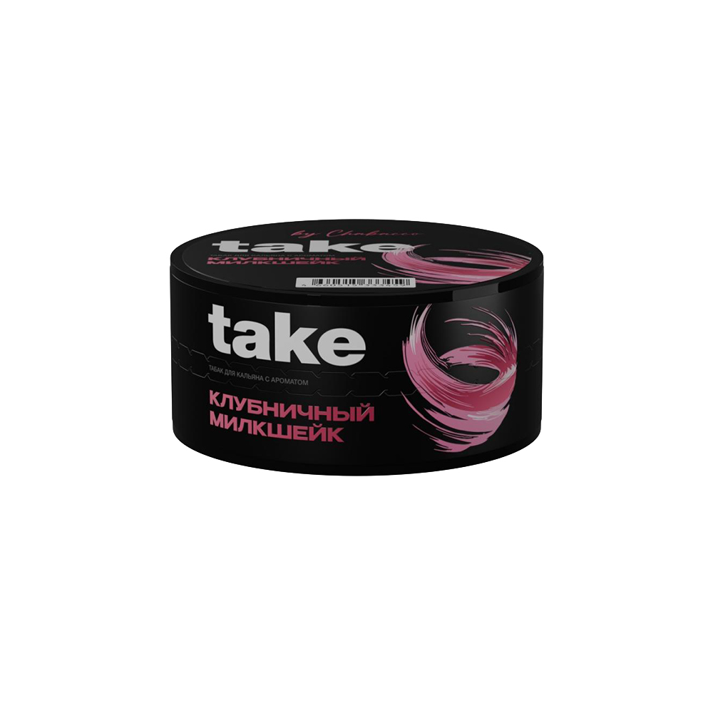 Chabacco Take 25гр (клубничный милкшейк) табак для кальяна