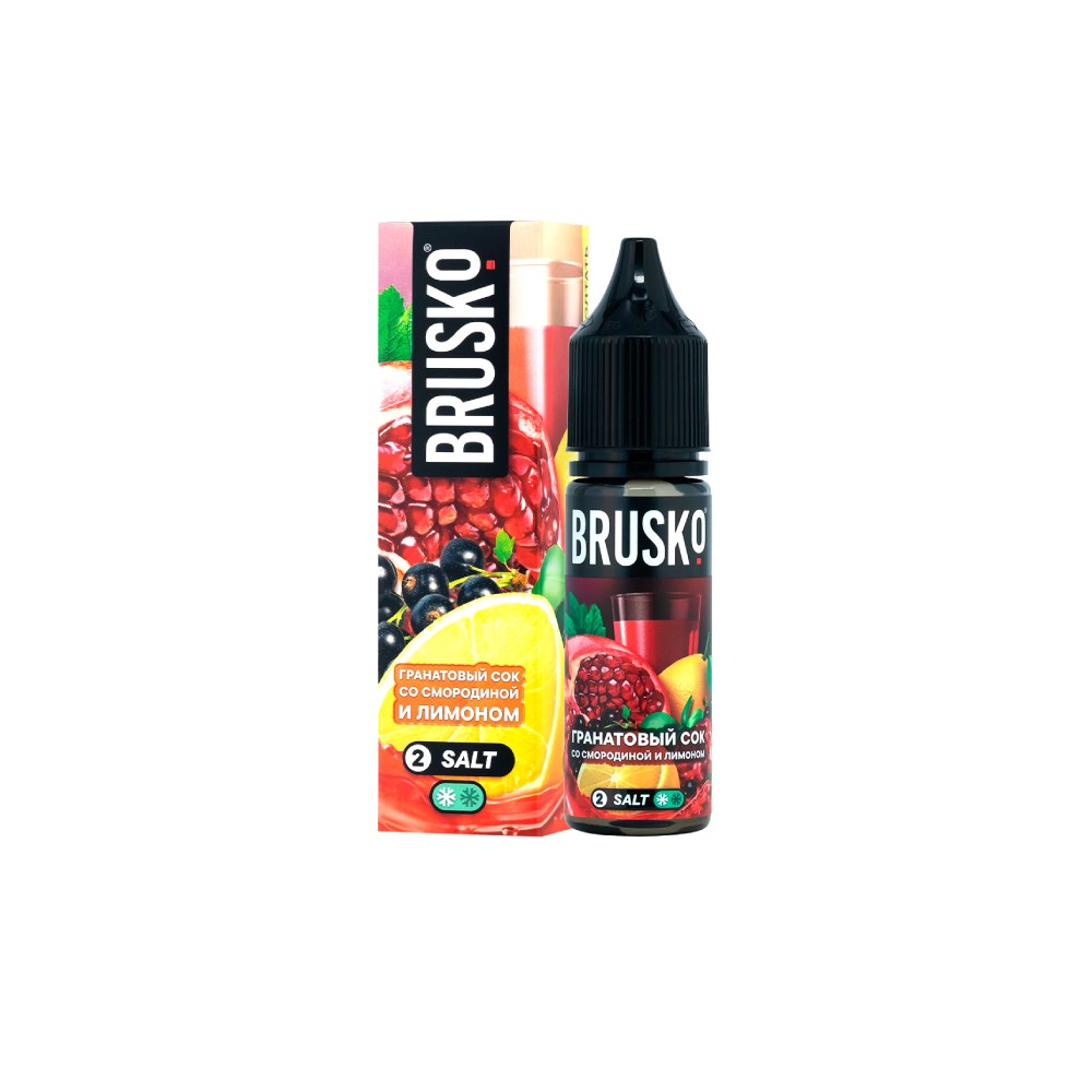 Brusko salt (гранатовый сок/смородина/лимон) 20mg M