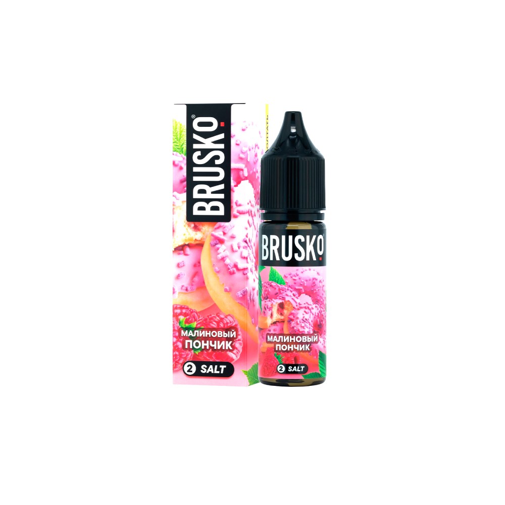 Brusko salt (малиновый пончик) 20mg M