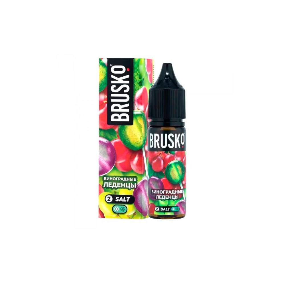 Brusko salt (виноградные леденцы) 20mg M